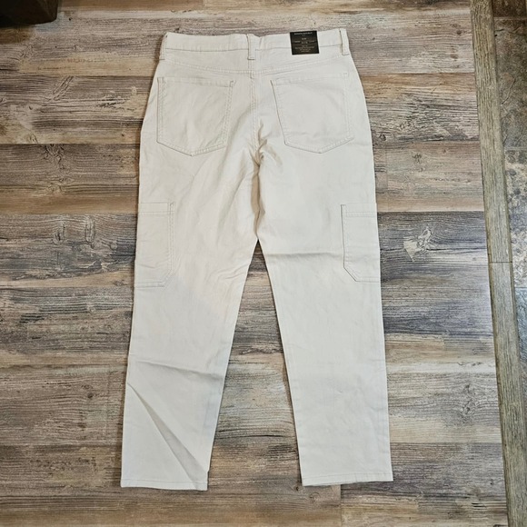 Banana Republic Jeans Womens 31/12 Ivory High‎ Rise Slim Leg Ankle Length - Picture 6 of 8